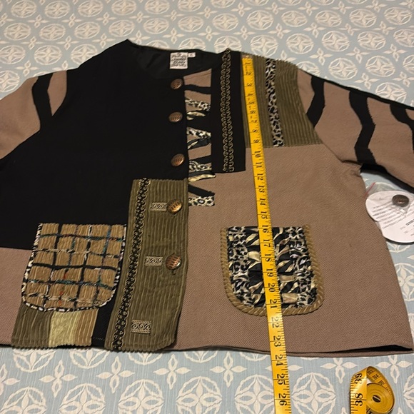 Vintage boho jacket, tags still attached - Picture 9 of 10